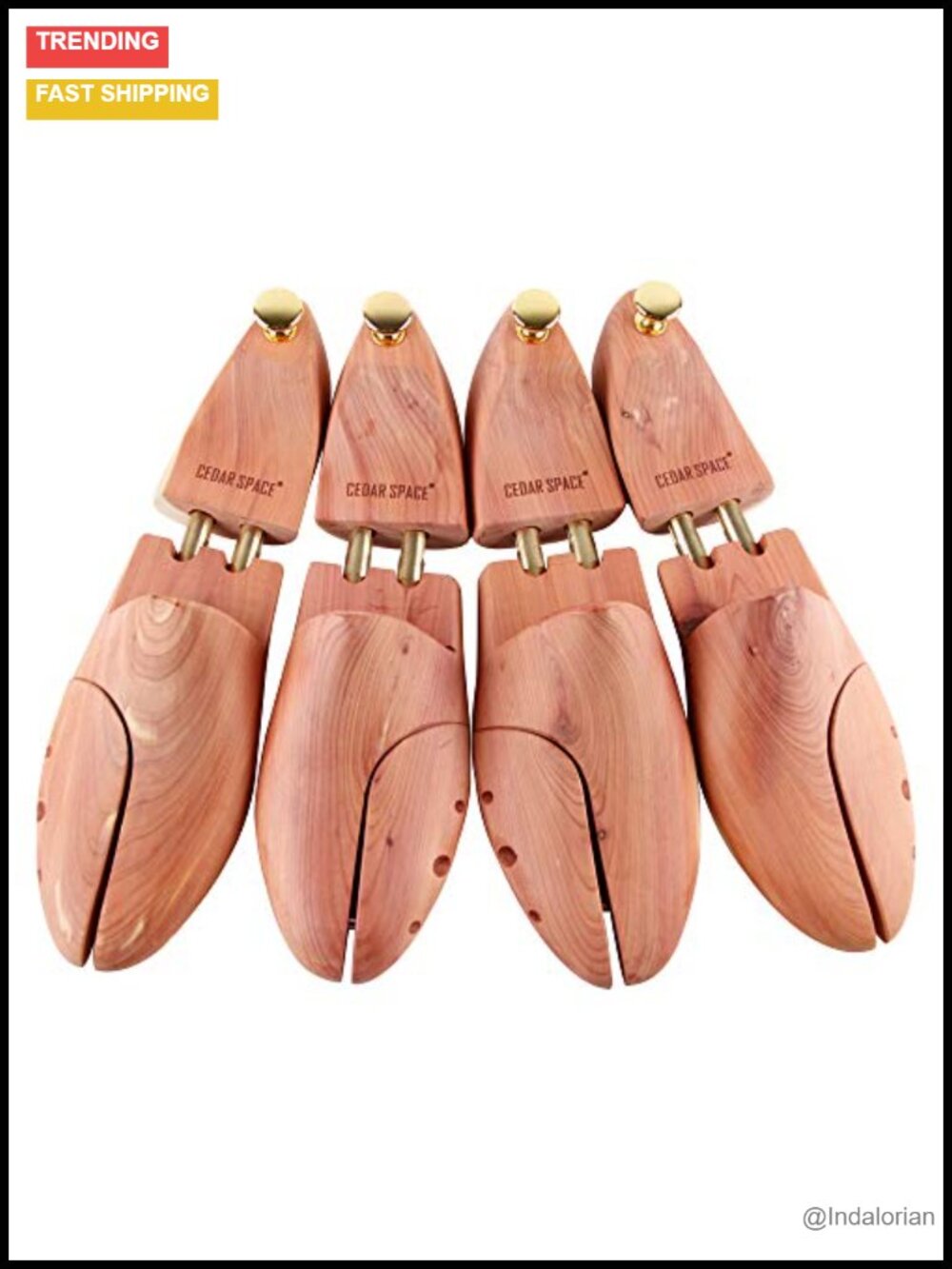 Cedar Shoe Trees for Men Wooden Shoe Stretcher Tree Natural Cedar Wood Shaper